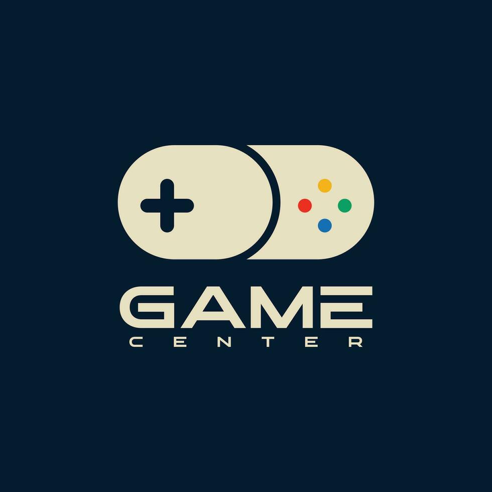game logo design, for printing, t-shirts, stickers etc vector