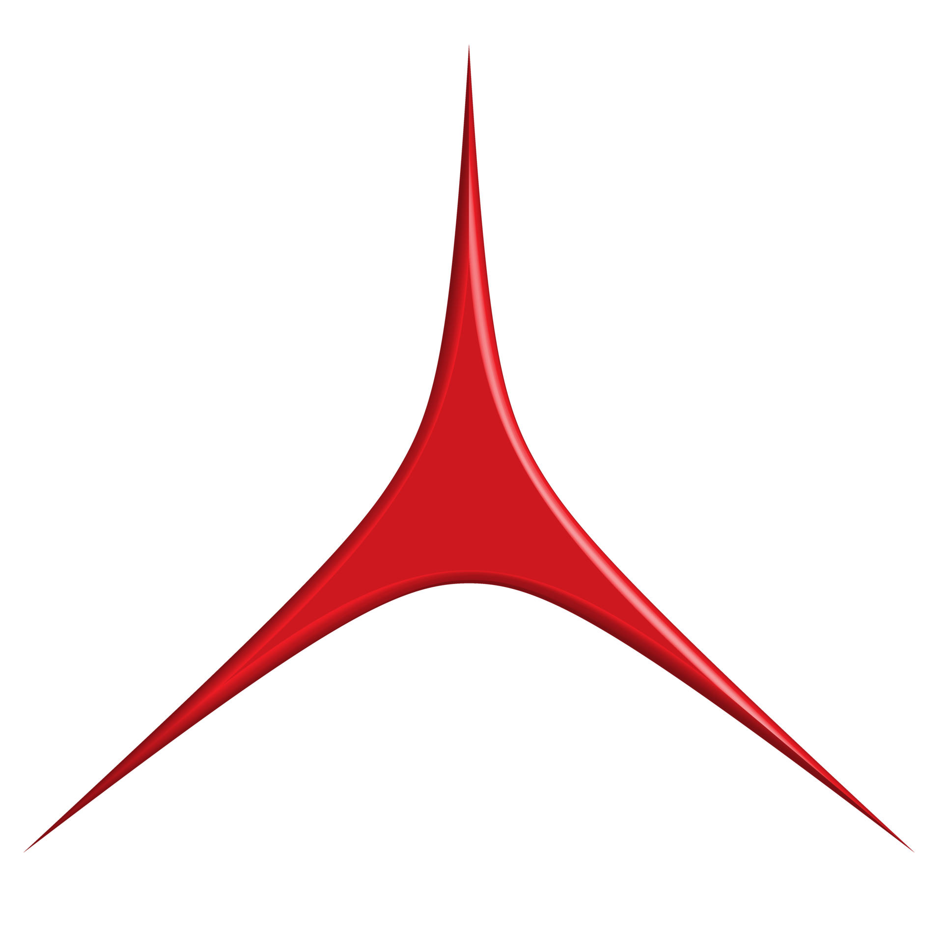 Red sparkle 3d symbol decorative design for element 35264525 PNG