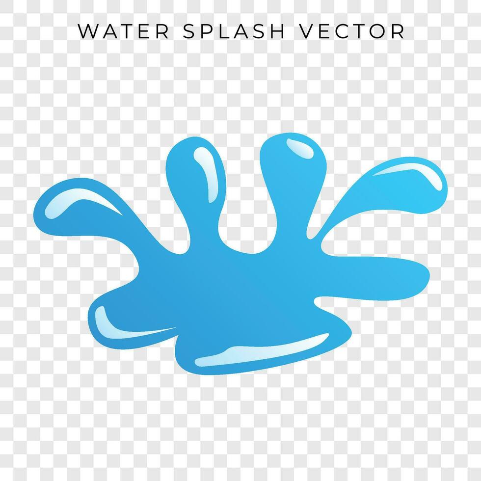 water splash vector gradient style scatter