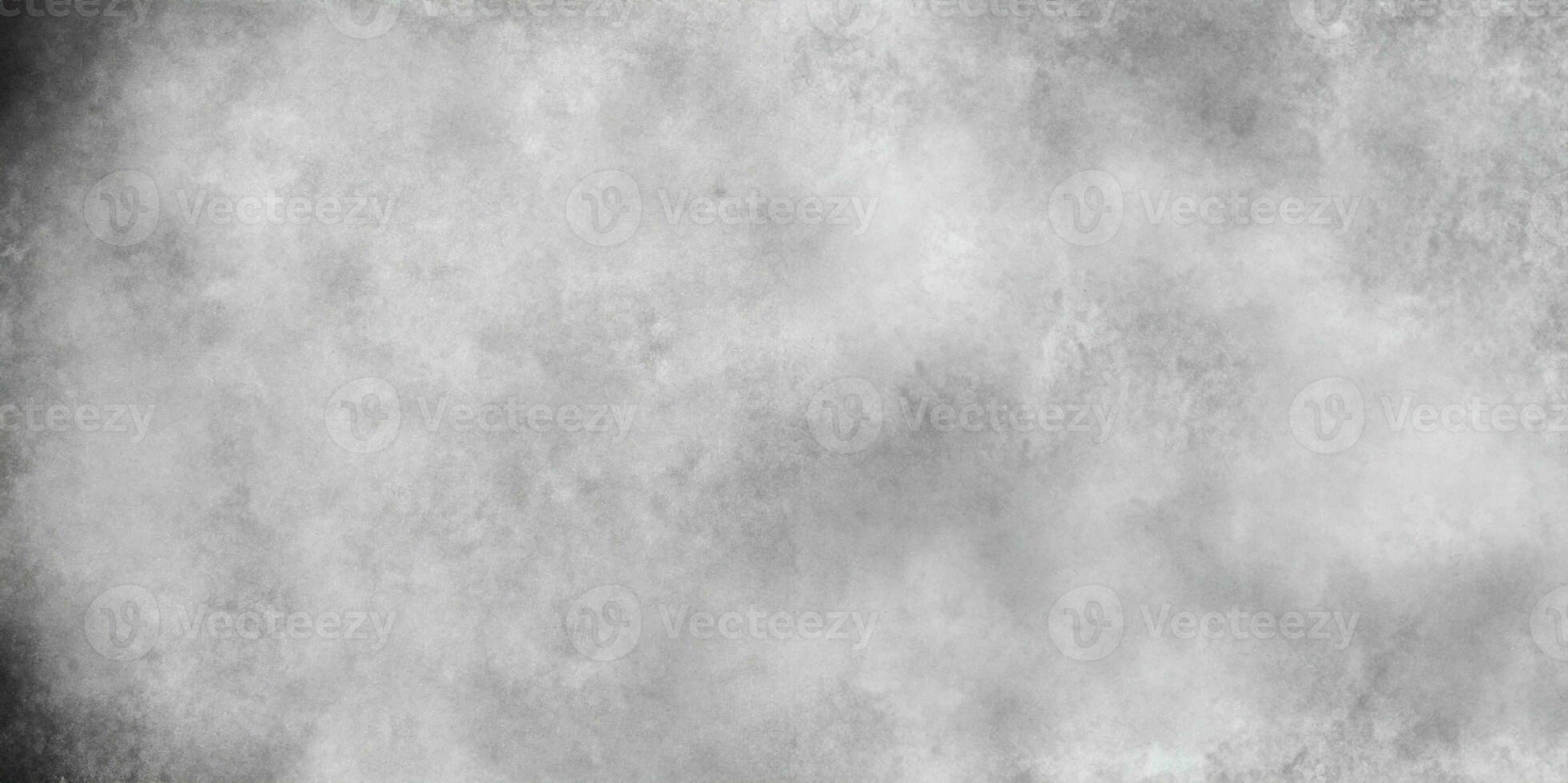 Abstract background with white paper texture and white watercolor painting background , Black grey Sky with white cloud , marble texture background Old grunge textures design .cement wall texture photo