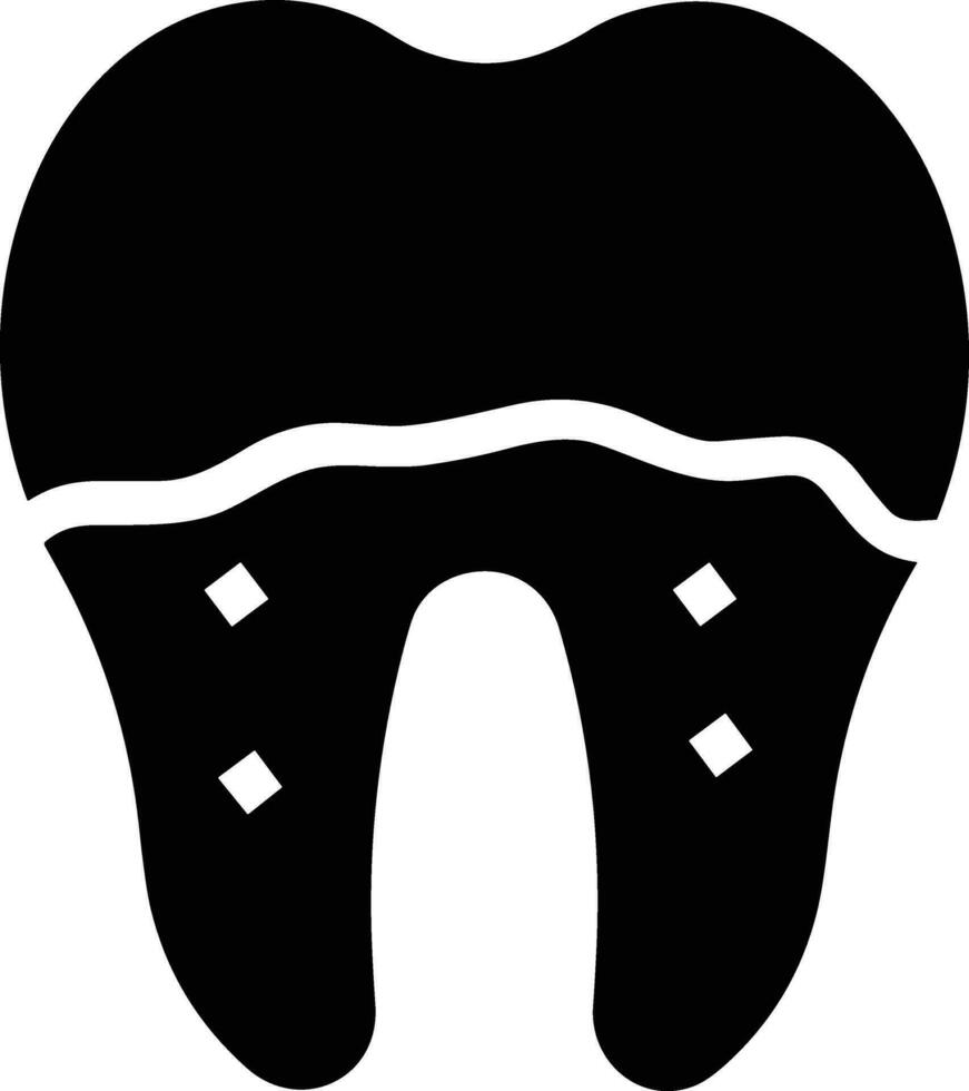 diente dentista icono símbolo imagen vector. ilustración de el dental medicina símbolo diseño gráfico imagen vector