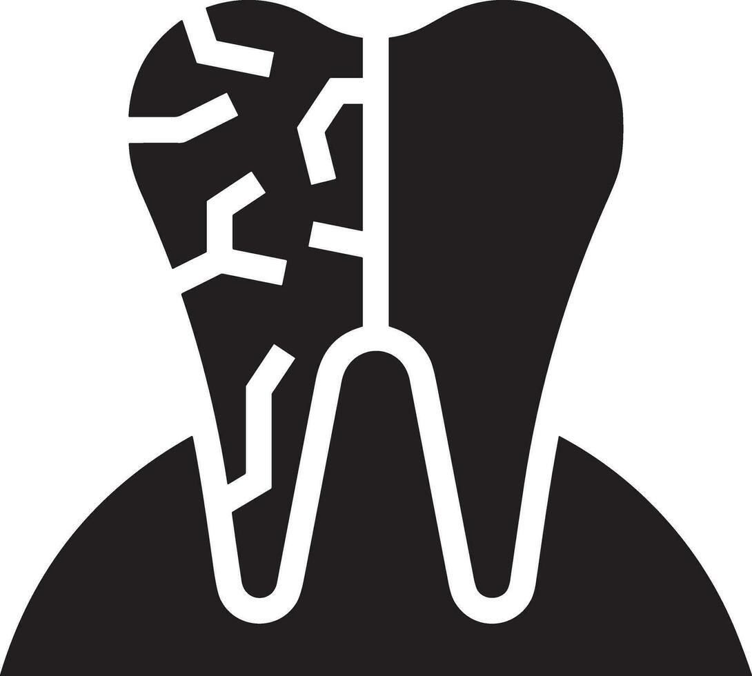 diente dentista icono símbolo imagen vector. ilustración de el dental medicina símbolo diseño gráfico imagen vector