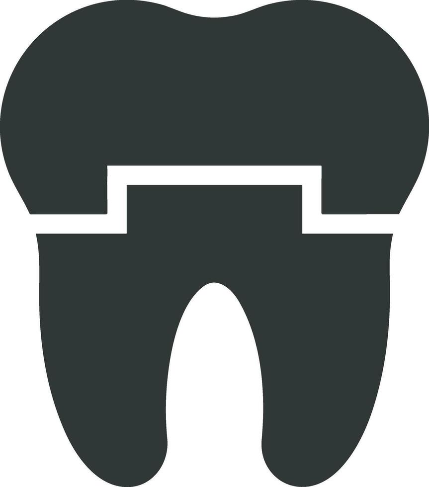 diente dentista icono símbolo imagen vector. ilustración de el dental medicina símbolo diseño gráfico imagen vector