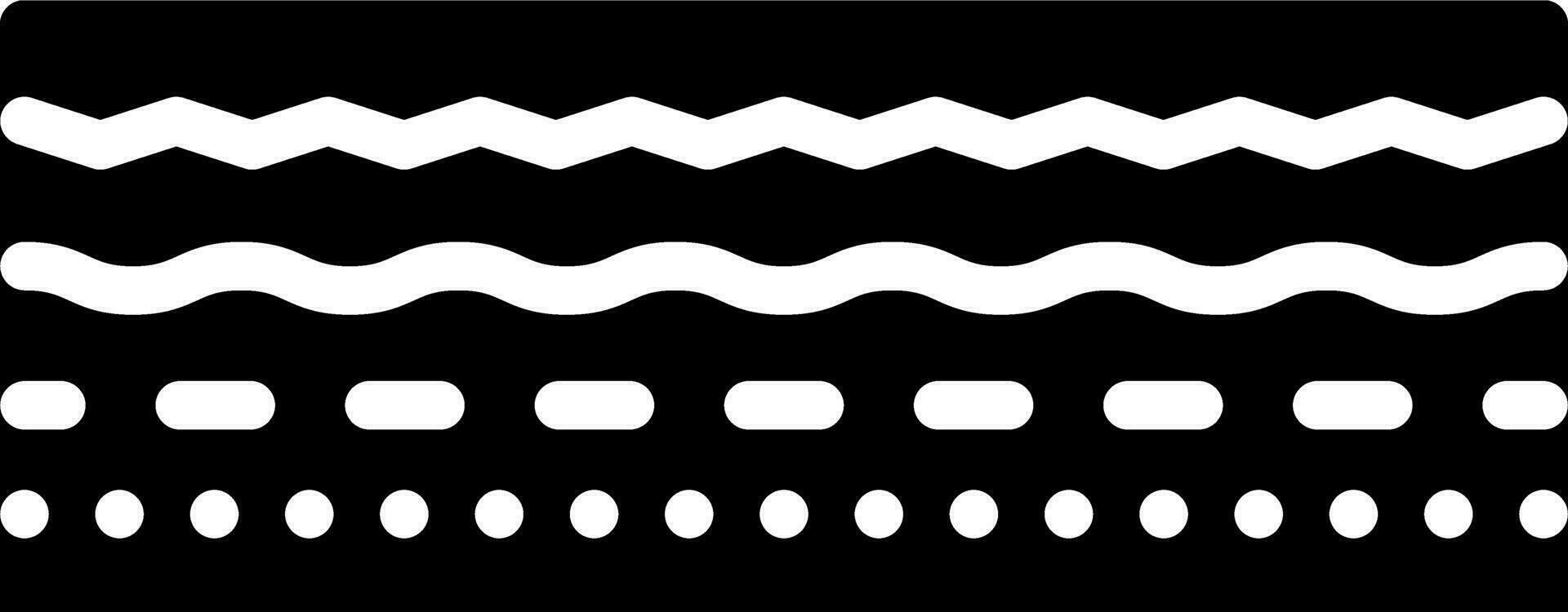 solid icon for lines vector