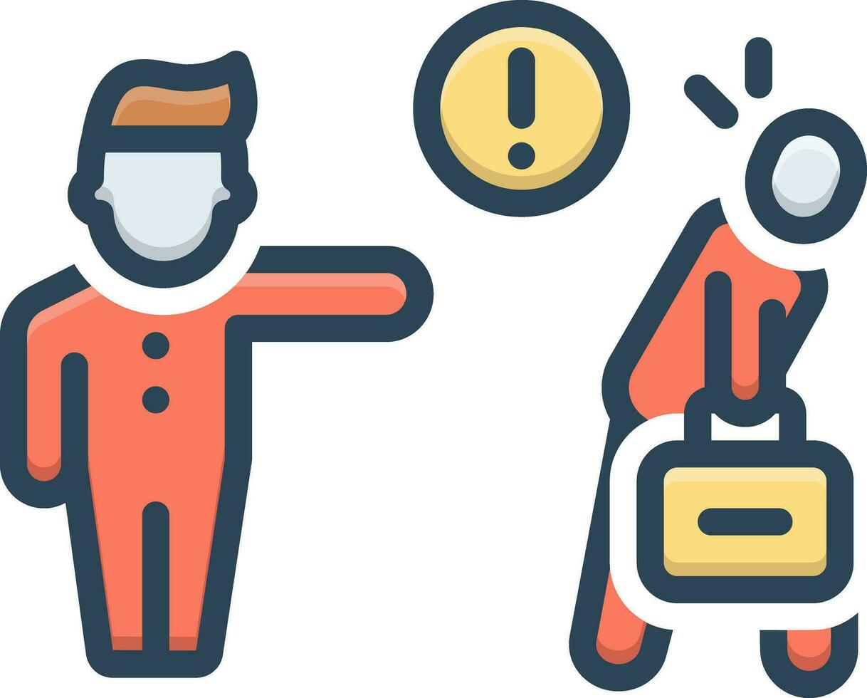 color icon for termination vector