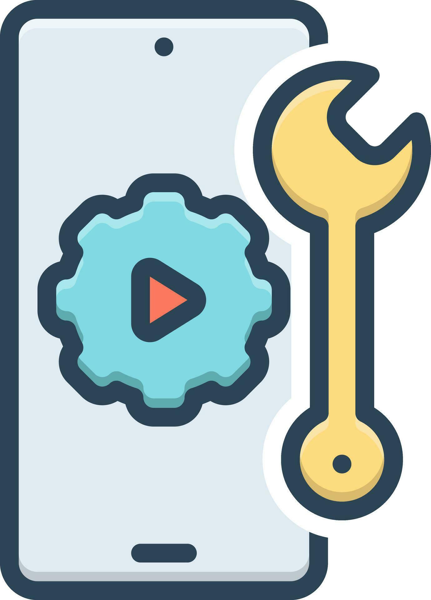 color icon for setup 35266640 Vector Art at Vecteezy