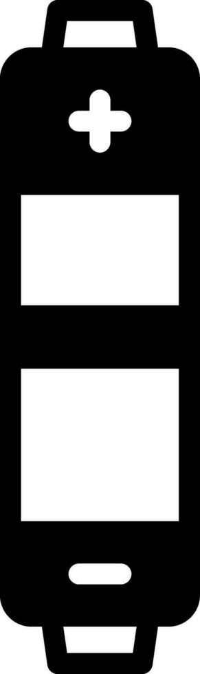 solid icon for aaa vector