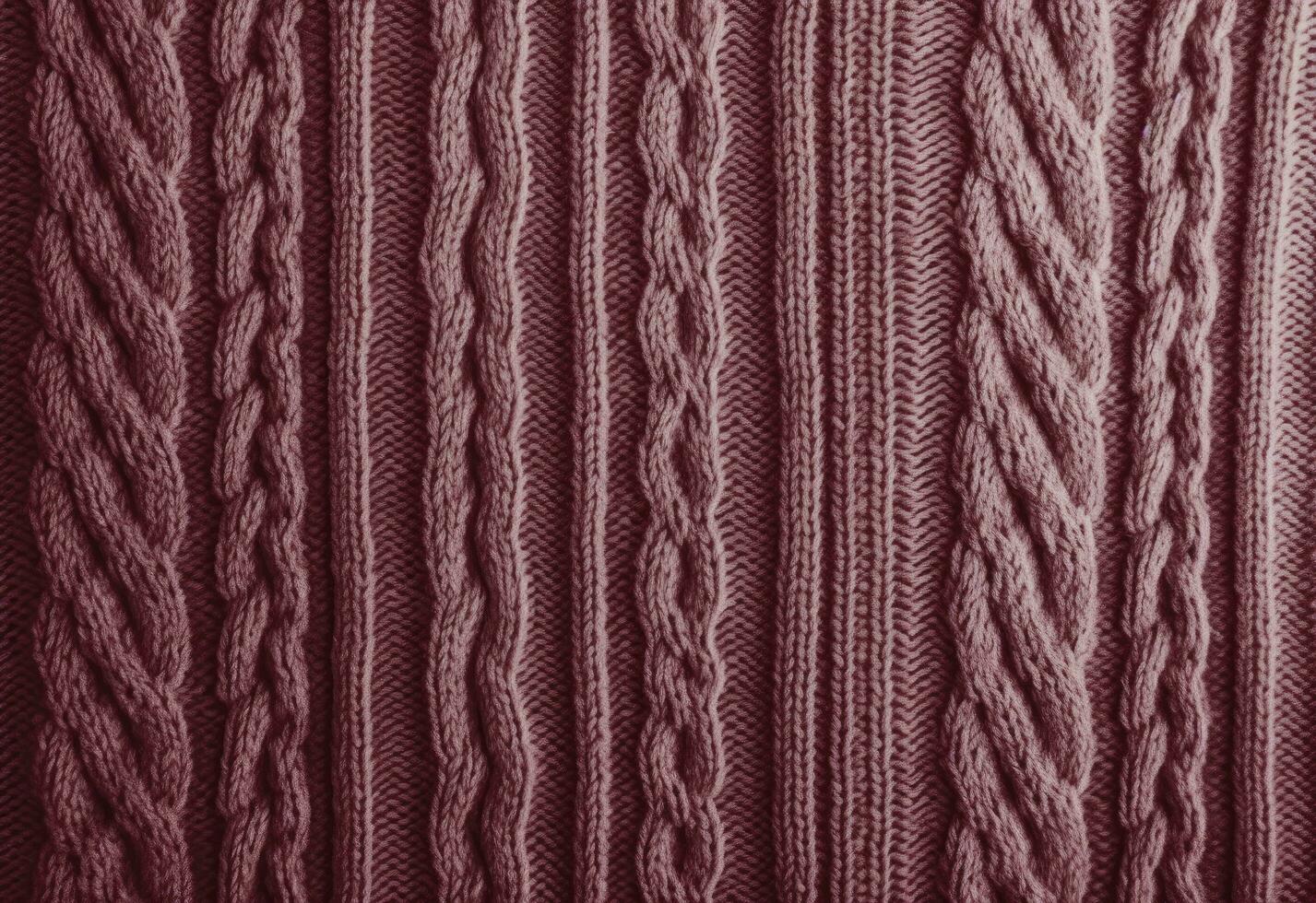 AI generated Knitted sweater texture, background with copy space. AI Generated photo