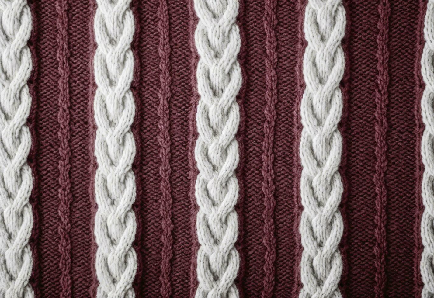 AI generated Knitted sweater texture, background with copy space. AI Generated photo