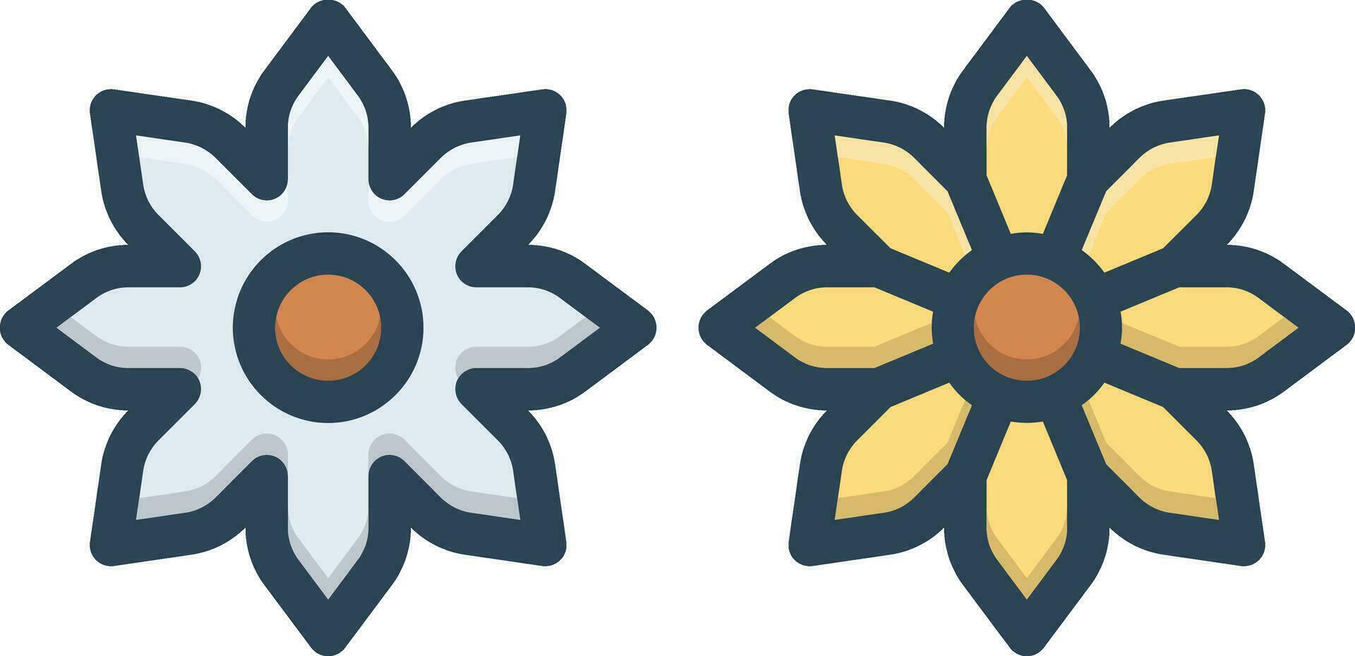 color icon for similar vector