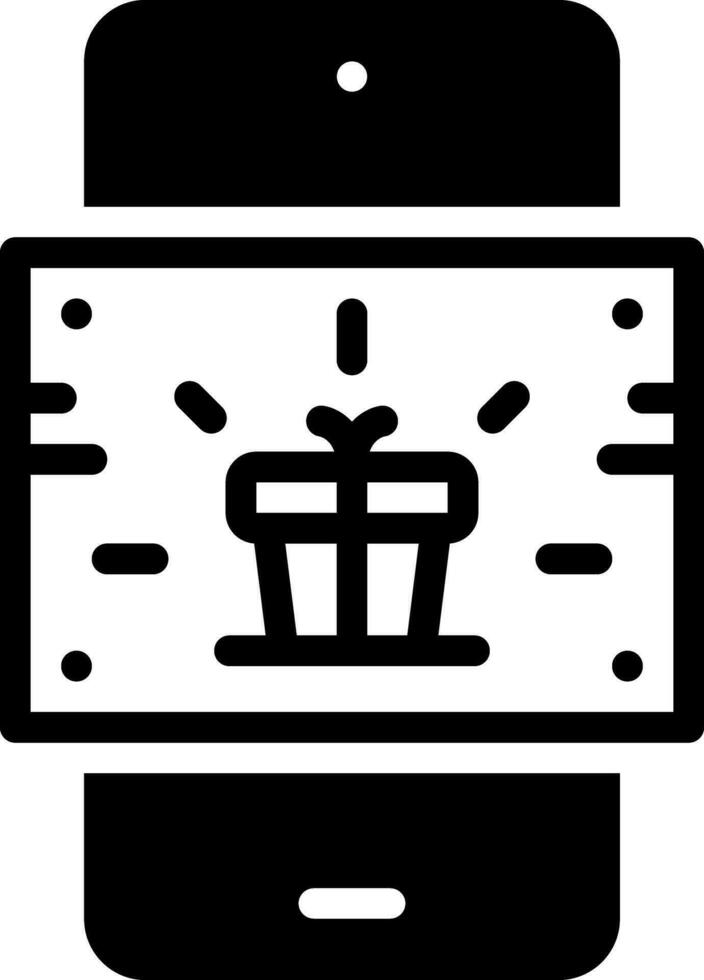 solid icon for redeem vector