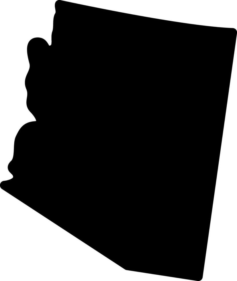 solid icon for arizona vector