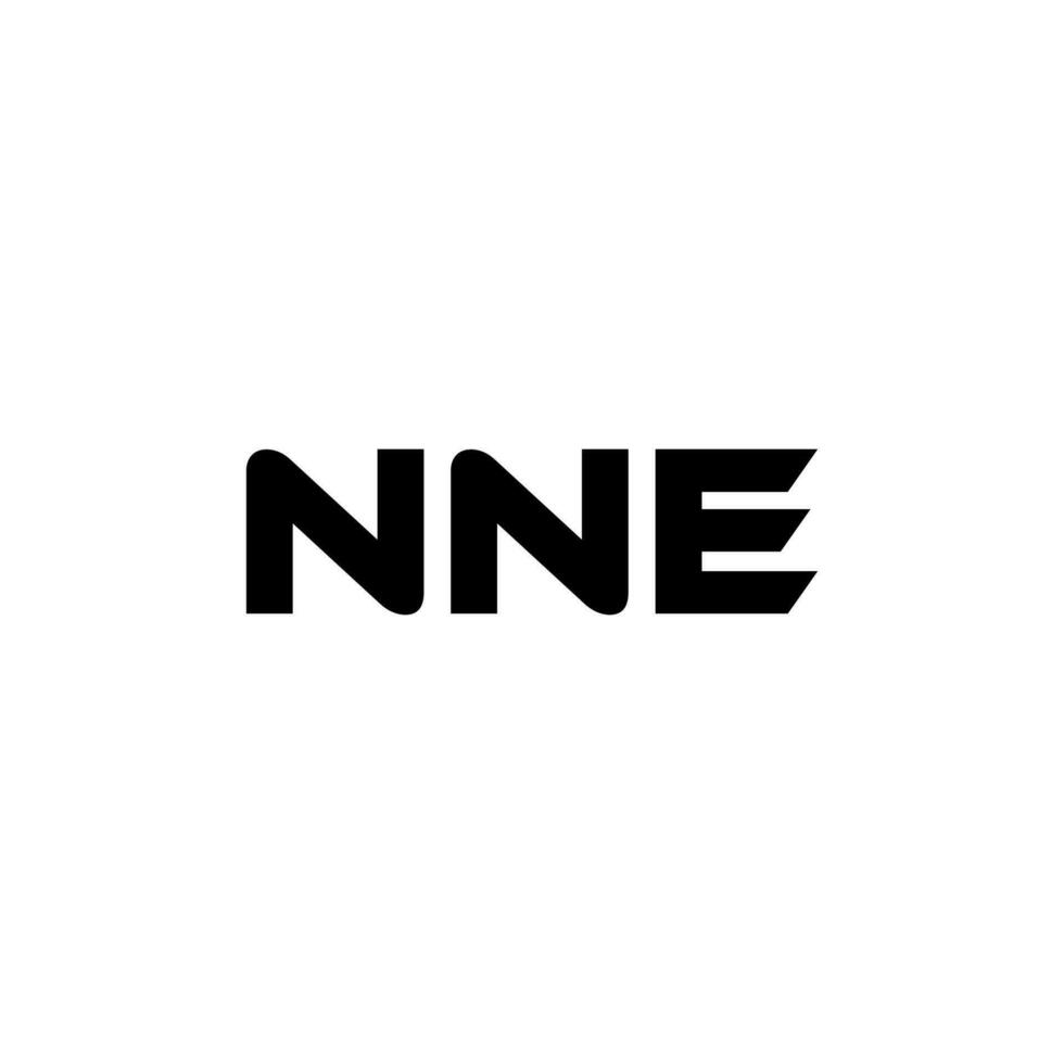 NNE Letter Logo Design, Inspiration for a Unique Identity. Modern Elegance and Creative Design. Watermark Your Success with the Striking this Logo. vector