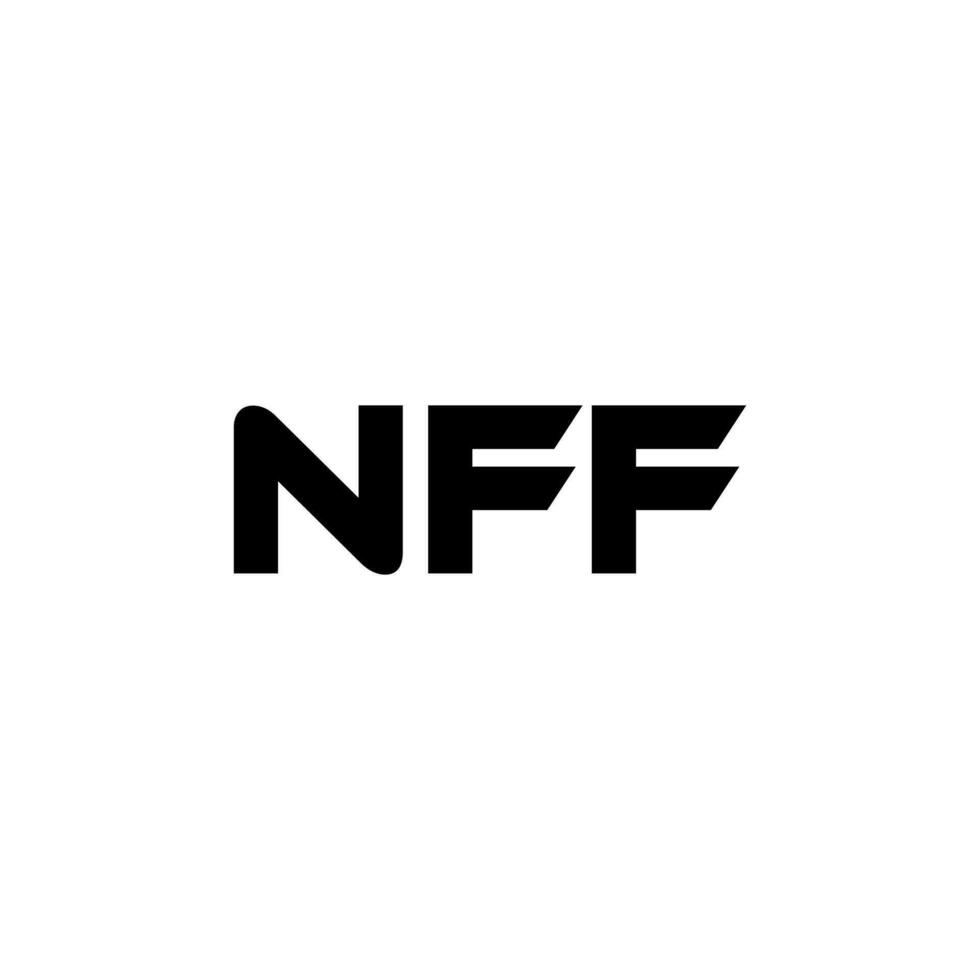 nff letra logo diseño, inspiración para un único identidad. moderno elegancia y creativo diseño. filigrana tu éxito con el sorprendentes esta logo. vector