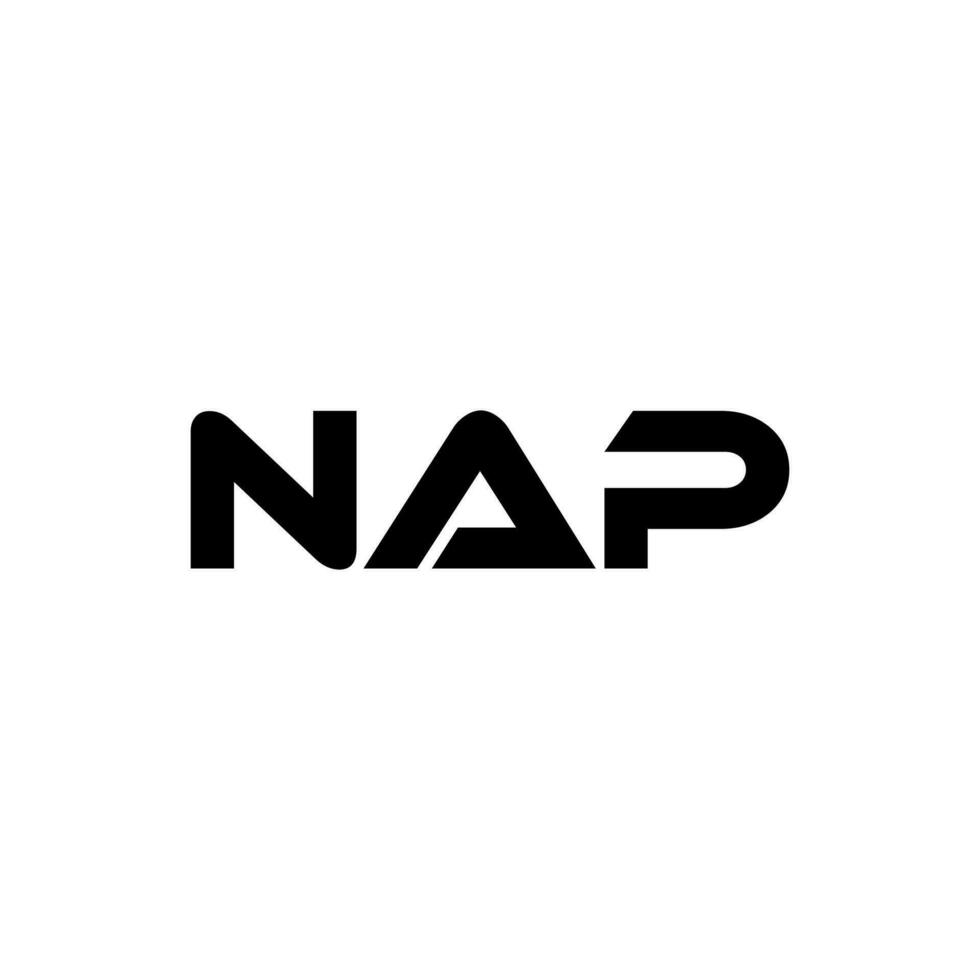 NAP Letter Logo Design, Inspiration for a Unique Identity. Modern Elegance and Creative Design. Watermark Your Success with the Striking this Logo. vector