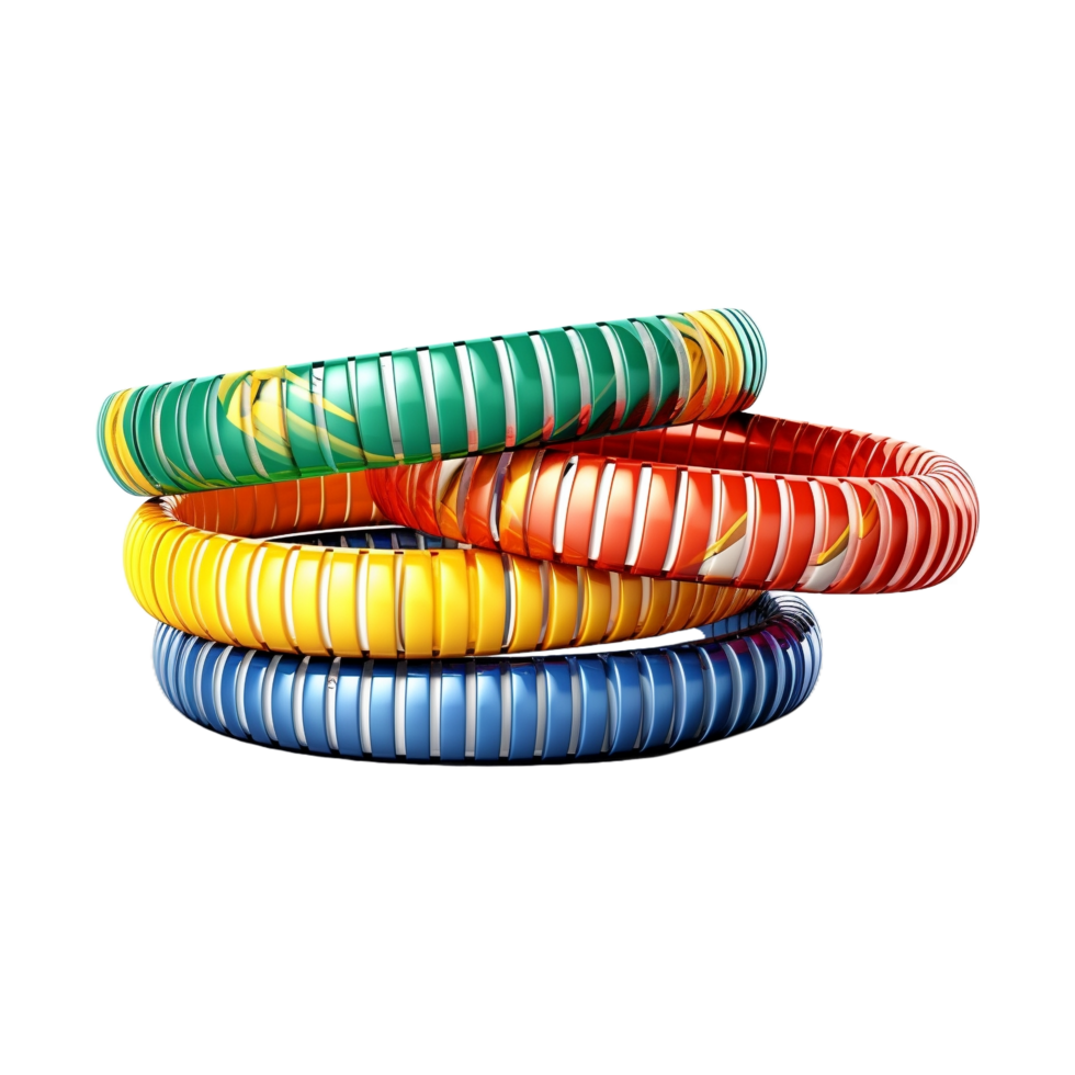 AI generated Girls Traditional Bracelet Indian on Transparent Background - Ai Generated png