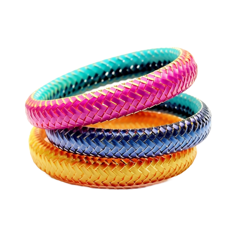 AI generated Girls Traditional Bracelet Indian on Transparent Background - Ai Generated png