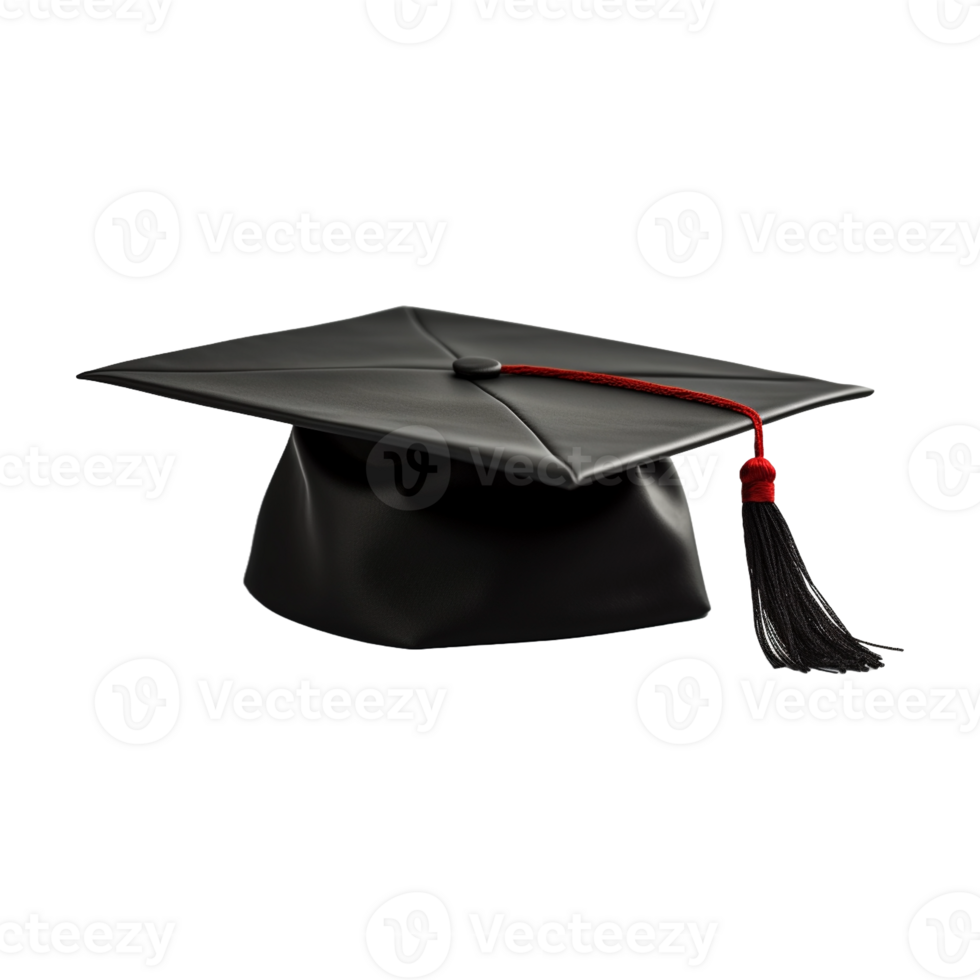 AI generated Graduation Cap on Transparent Background - Ai Generated png