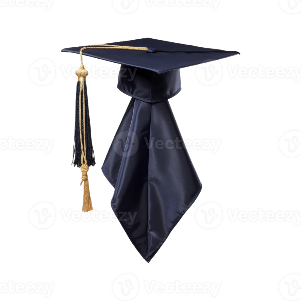 AI generated Graduation Cap on Transparent Background - Ai Generated png