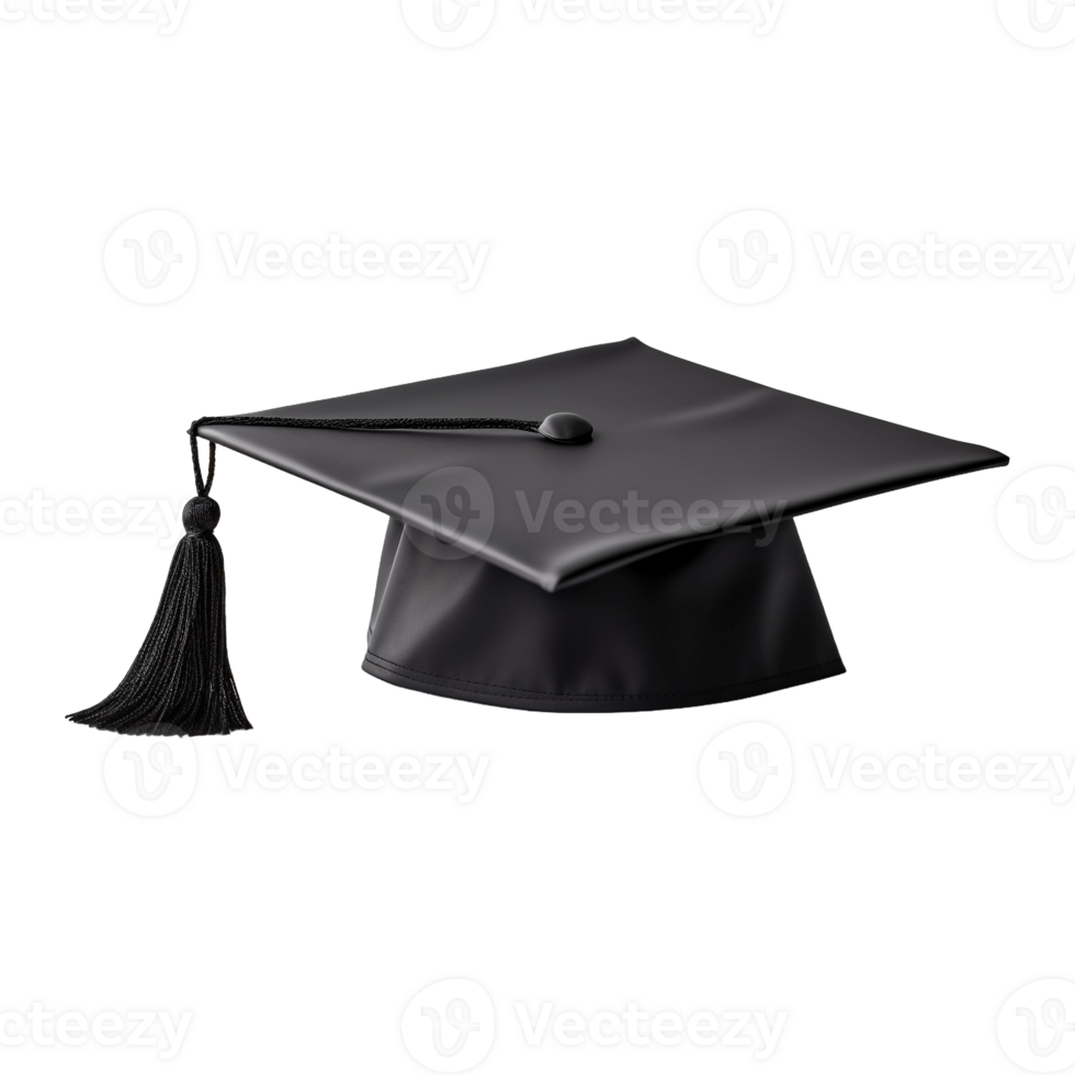 AI generated Graduation Cap on Transparent Background - Ai Generated png