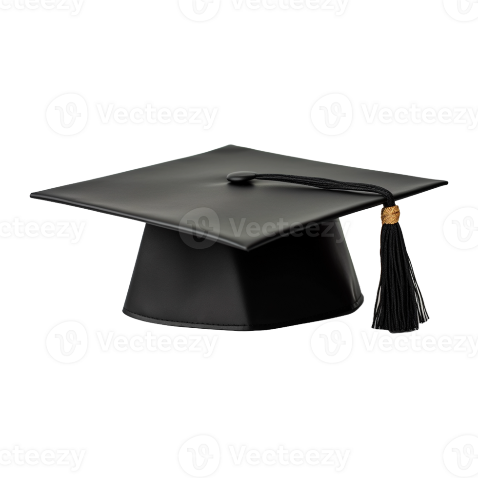 AI generated Graduation Cap on Transparent Background - Ai Generated png