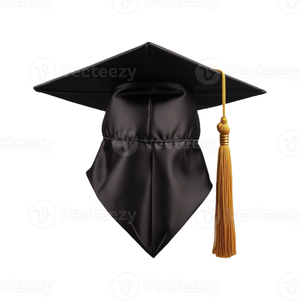 AI generated Graduation Cap on Transparent Background - Ai Generated png