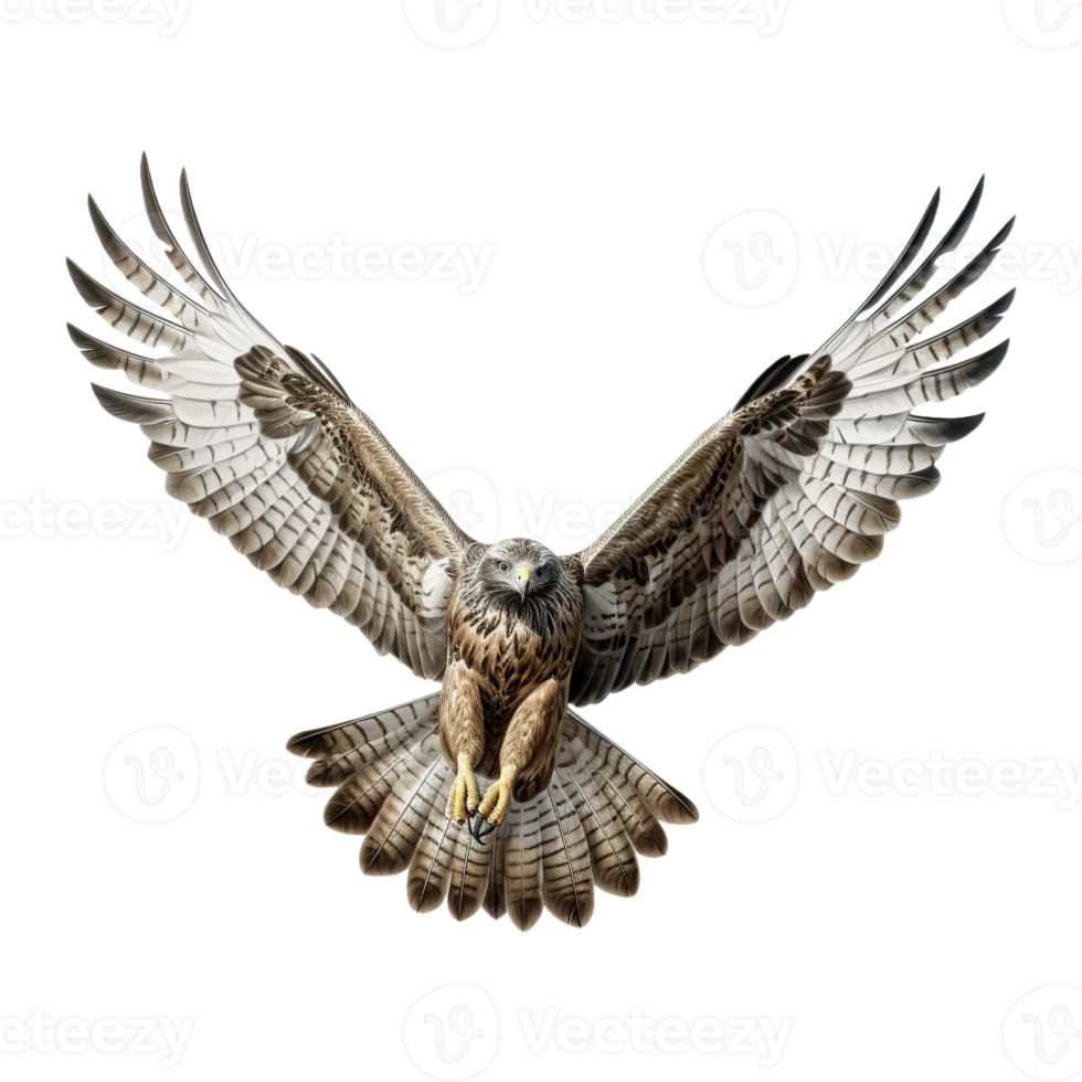 AI generated Flying Eagle on Transparent Background - Ai Generated png