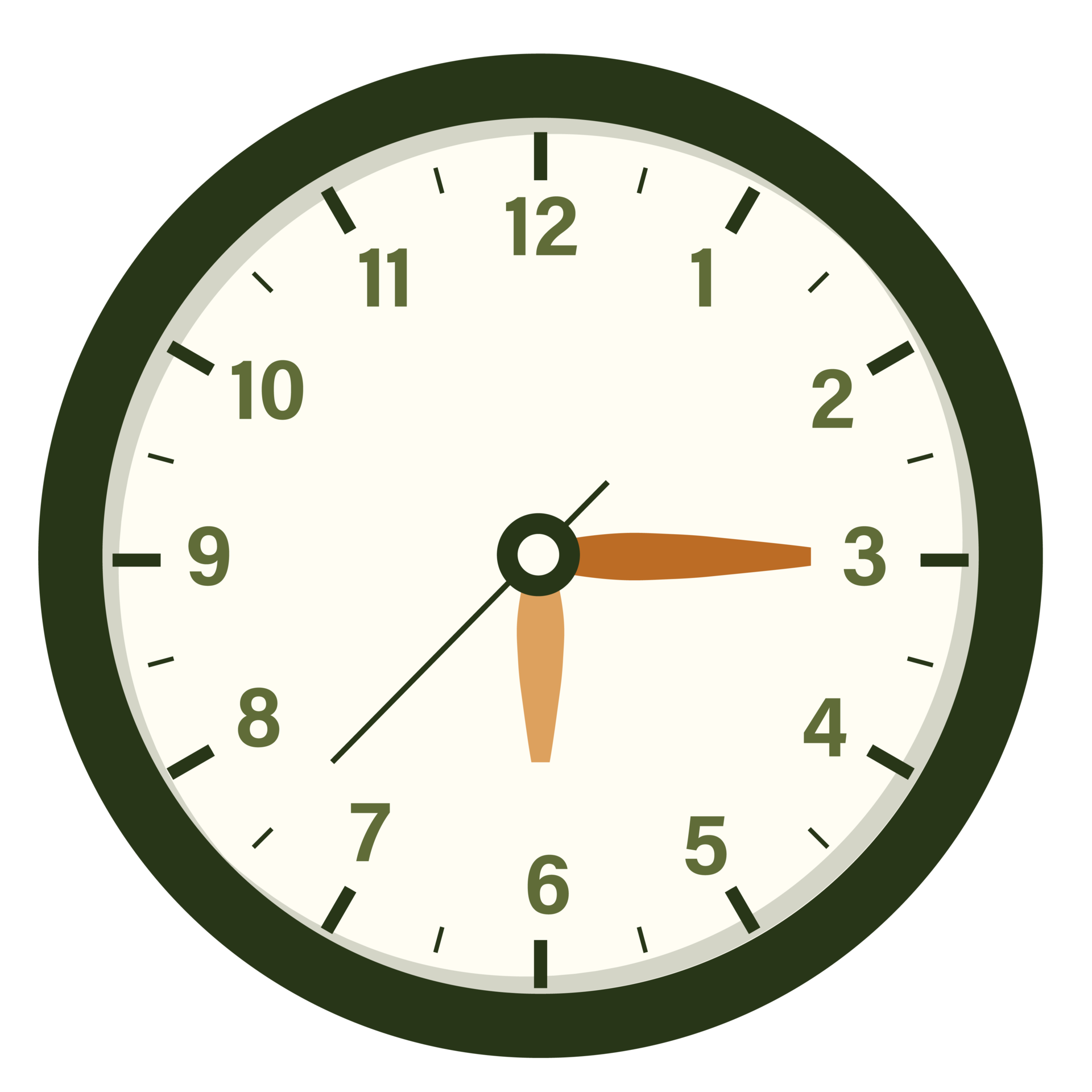 Wall Analog Clock Design Show At 6 15 Time And Clock Illustration wall-analog-clock-design-show-at-6-15-time-and-clock-illustration