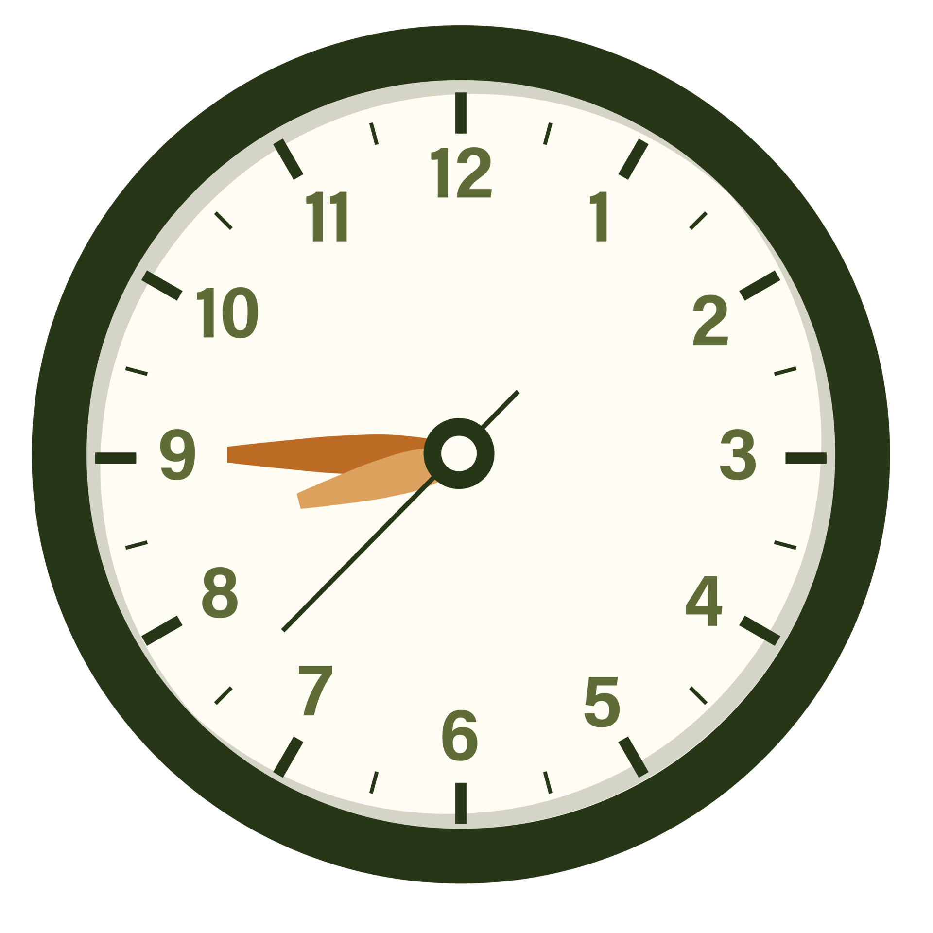 Wall Analog Clock Design Show At 8 45 Time And Clock Illustration wall-analog-clock-design-show-at-8-45-time-and-clock-illustration