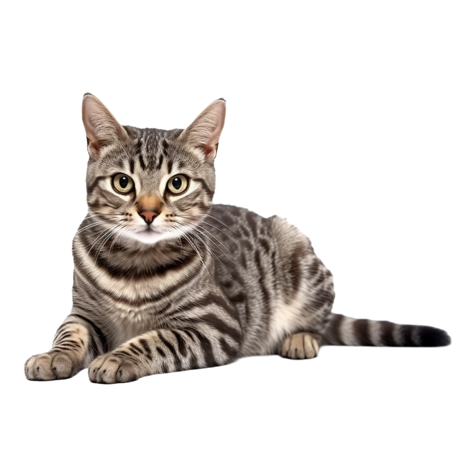 AI generated Beautiful Cat on Transparent Background - Ai Generated png