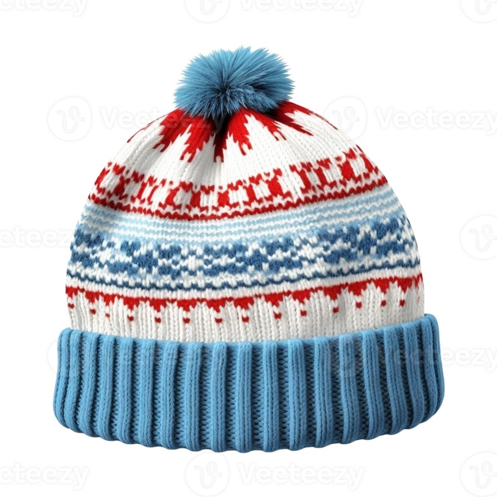 AI generated Winter Cap on Transparent Background - Ai Generated png