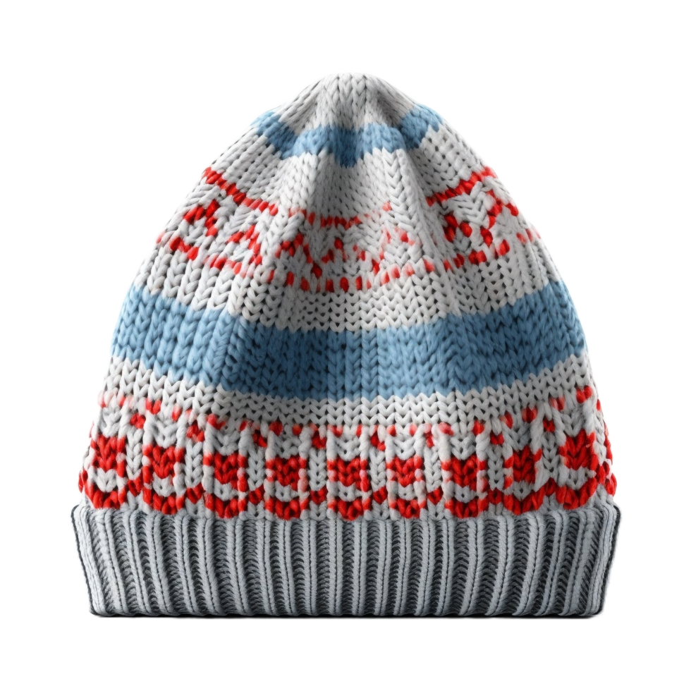 AI generated Winter Cap on Transparent Background - Ai Generated png