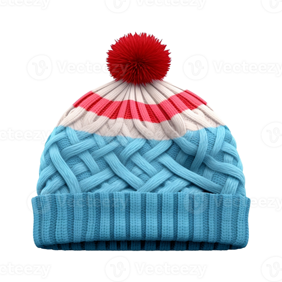 AI generated Winter Cap on Transparent Background - Ai Generated png