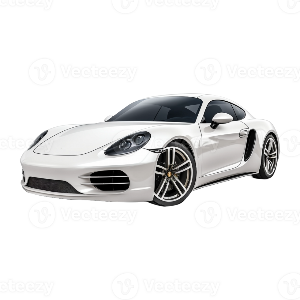 AI generated Beautiful Luxury Car on Transparent Background - Ai Generated png