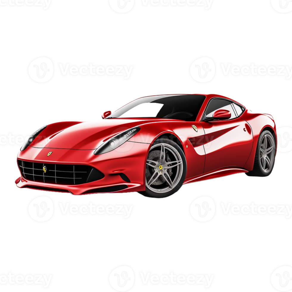 AI generated Beautiful Luxury Car on Transparent Background - Ai Generated png