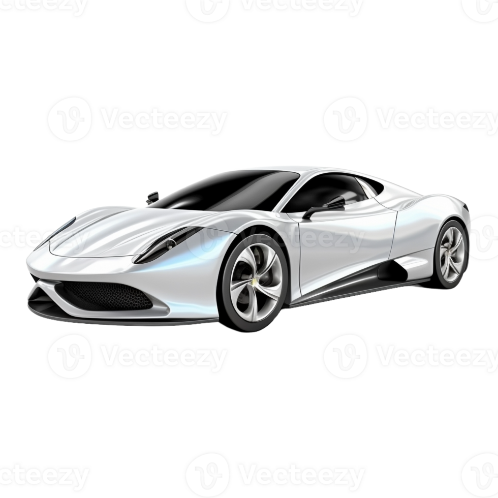 AI generated Beautiful Luxury Car on Transparent Background - Ai Generated png