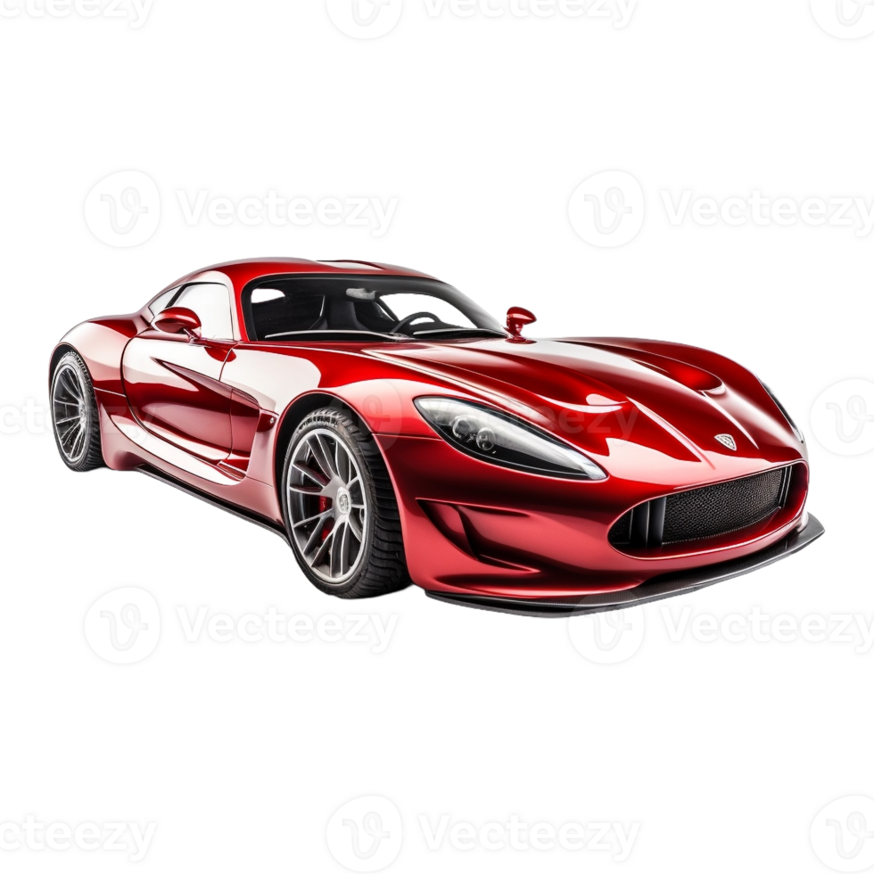 AI generated Beautiful Luxury Car on Transparent Background - Ai Generated png