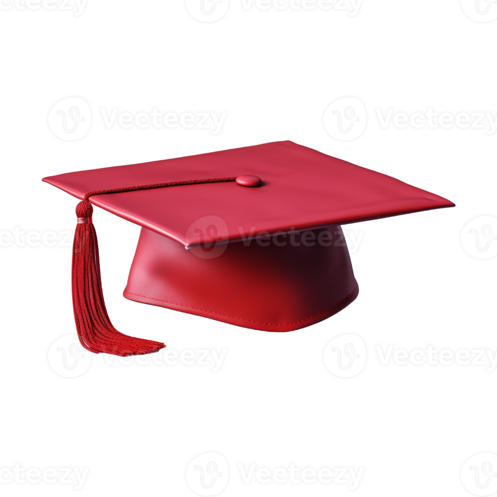 AI generated Graduation Cap on Transparent Background - Ai Generated png
