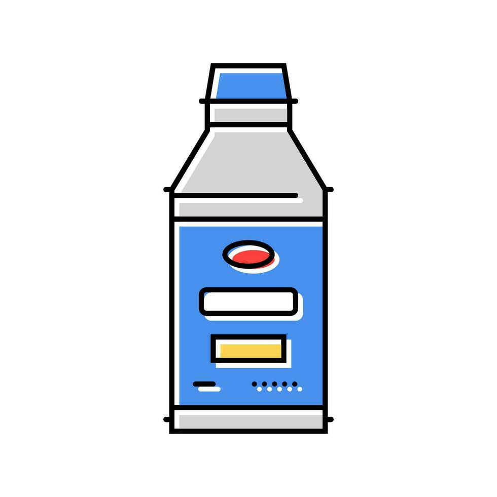 brake fluid car mechanic color icon vector illustration