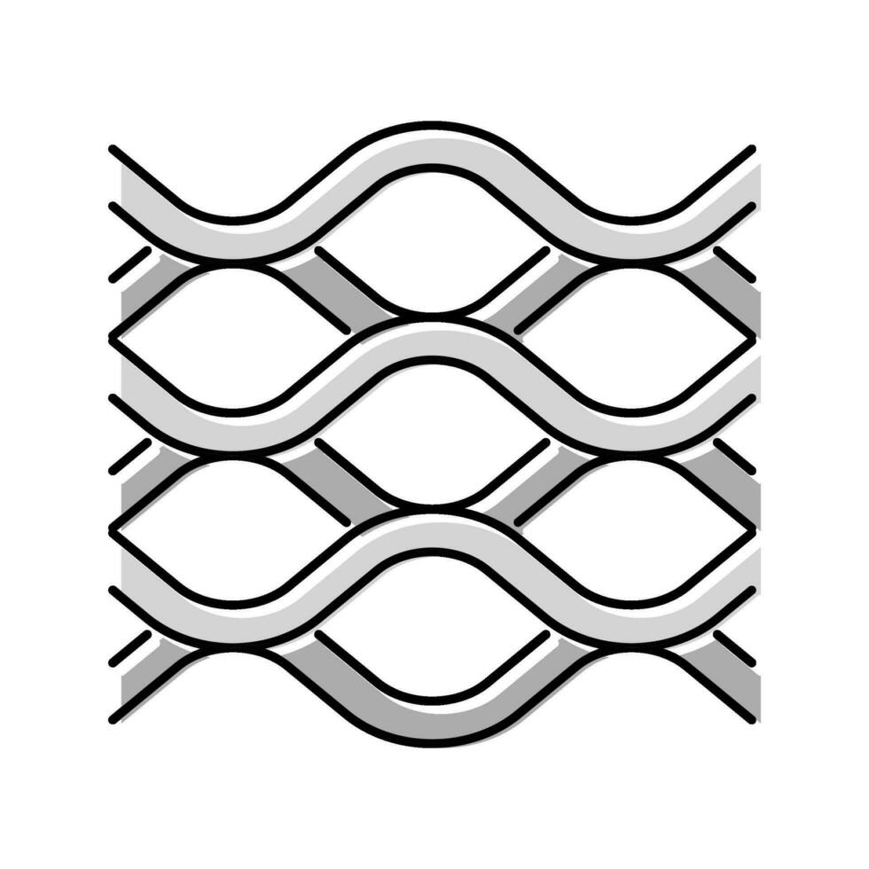 steel mesh civil engineer color icon vector illustration