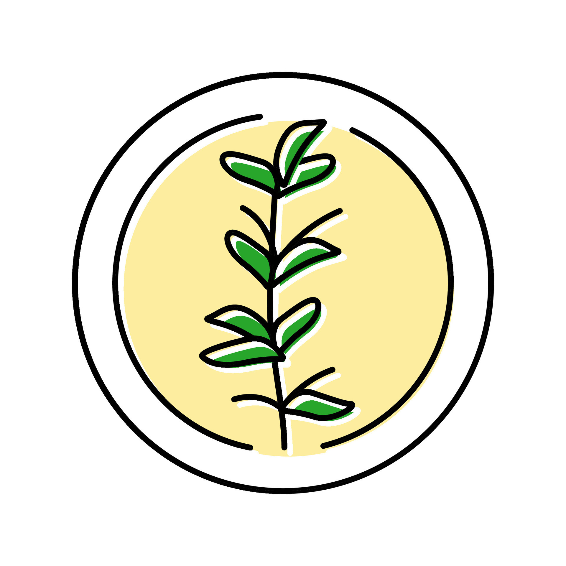 thyme cosmetic plant color icon vector illustration 35274817 Vector Art