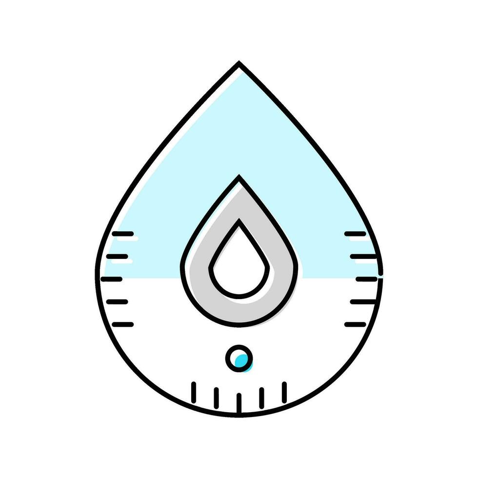 smart leak detector home color icon vector illustration