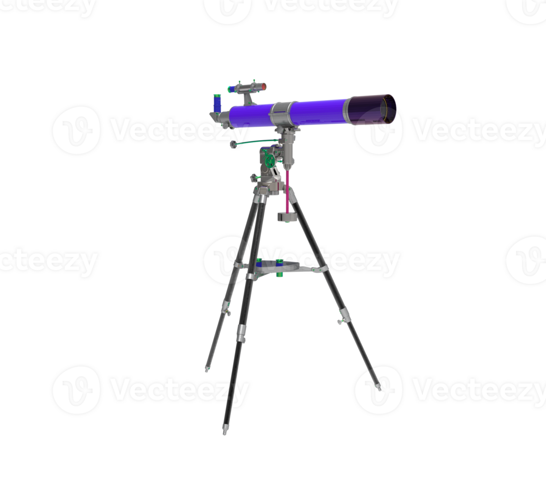 telescope on a tripod png
