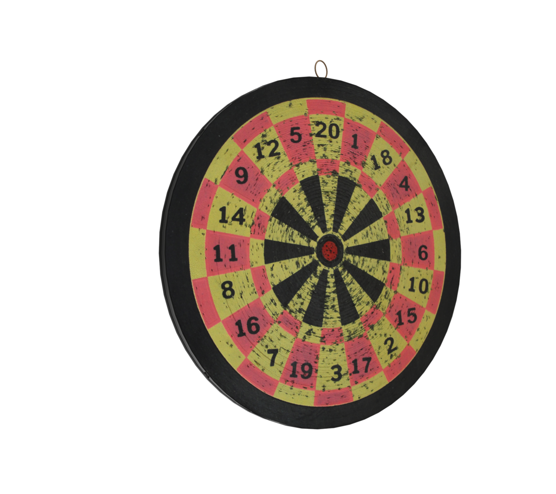 dart board with a target on it png