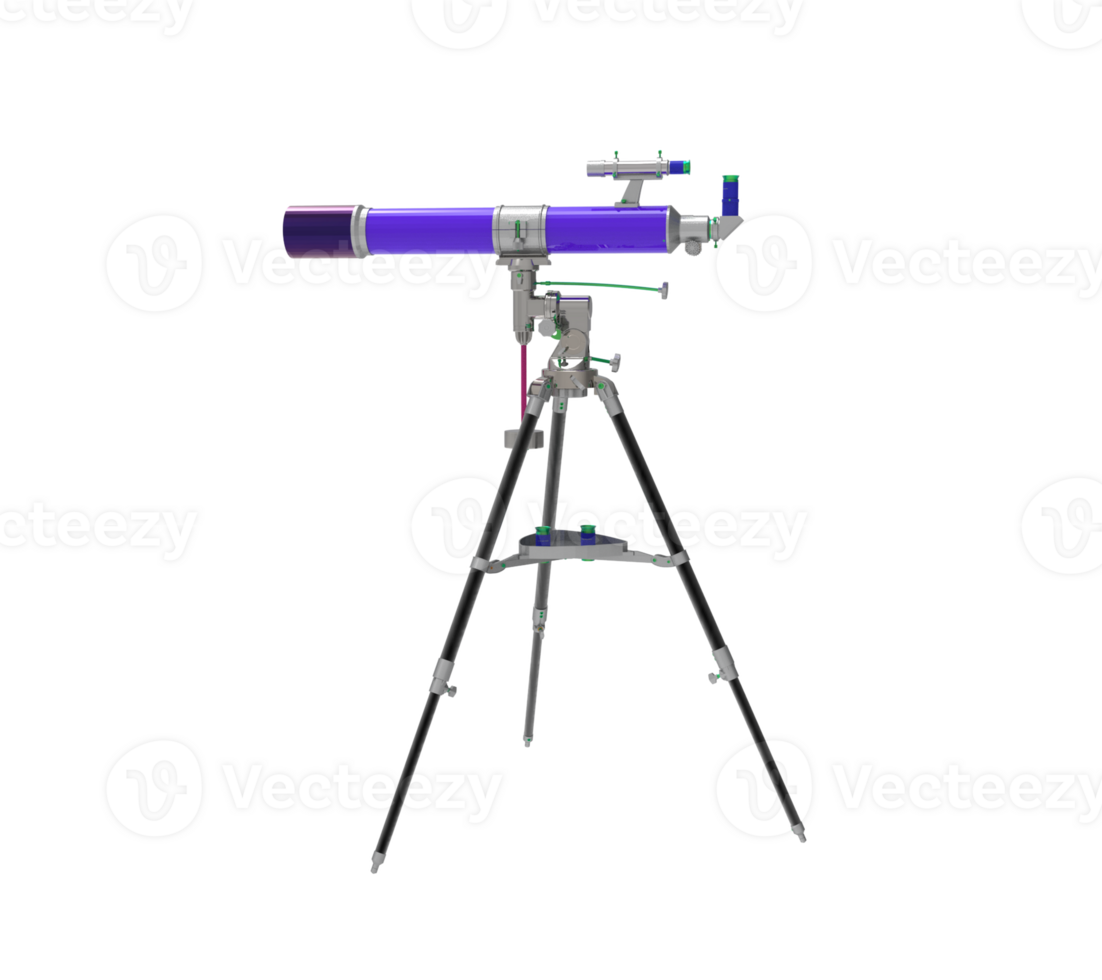 telescope on a tripod png