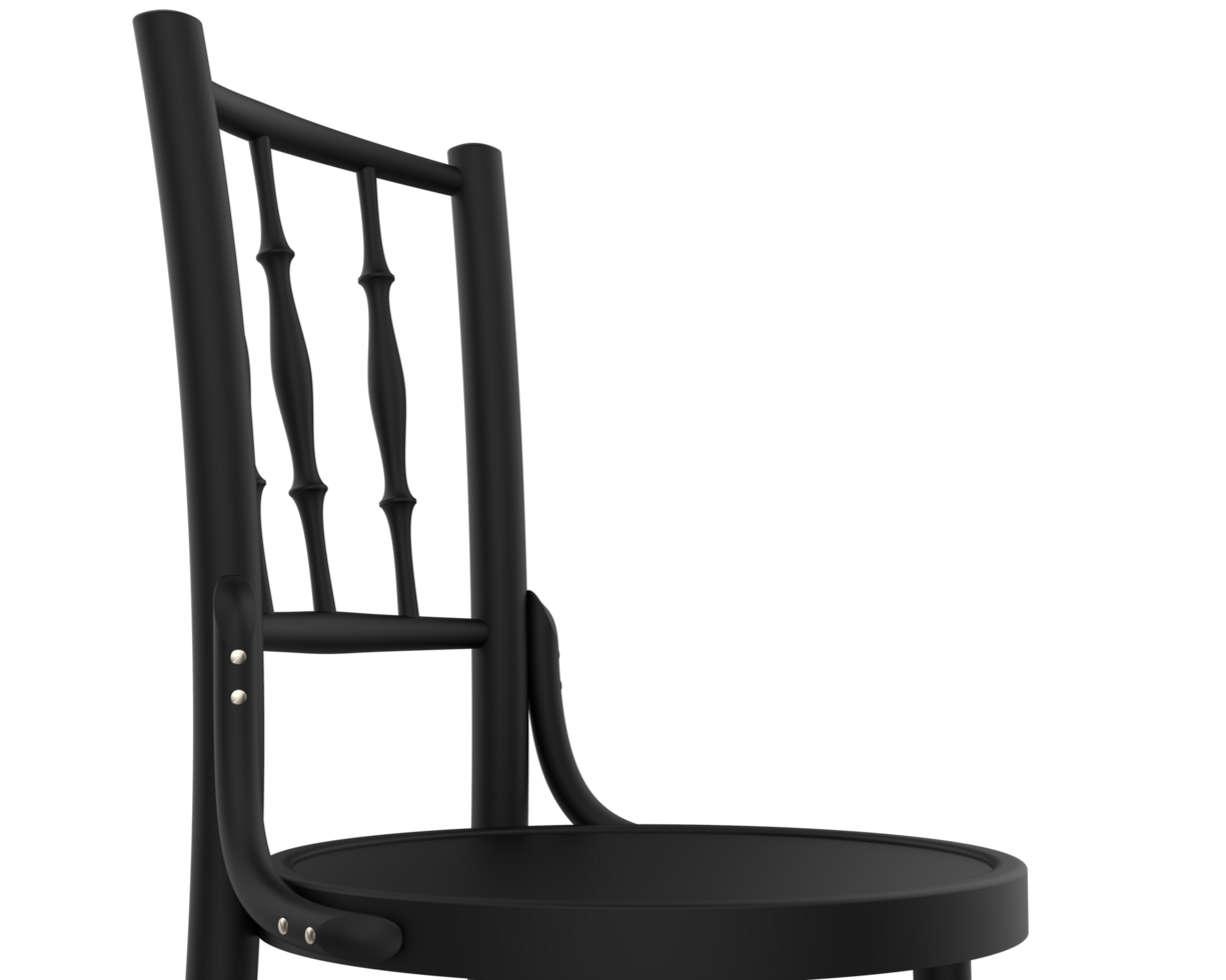 Modern chair isolated on background. 3d rendering - illustration png