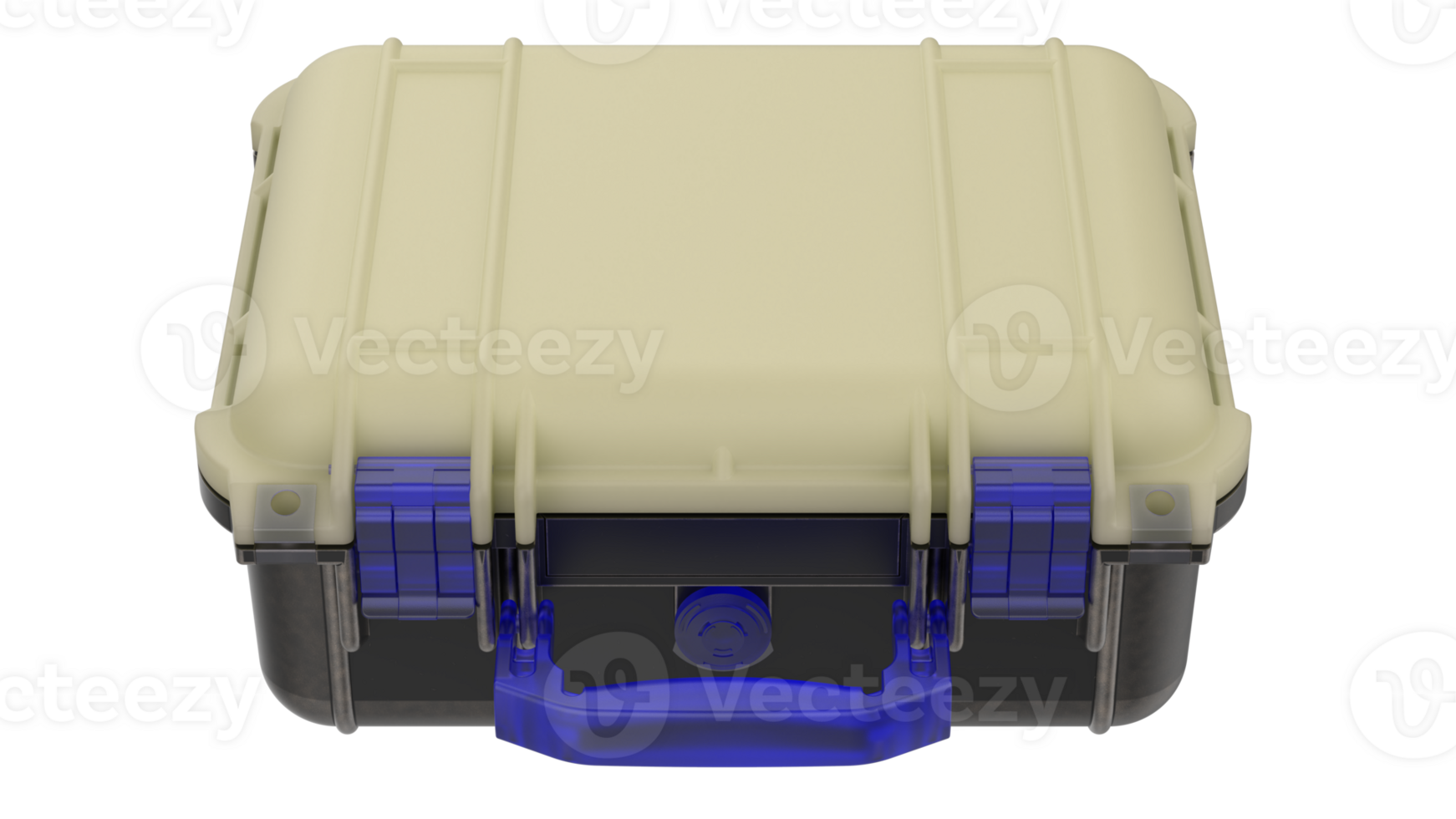 Old suitcase isolated on background. 3d rendering - illustration png
