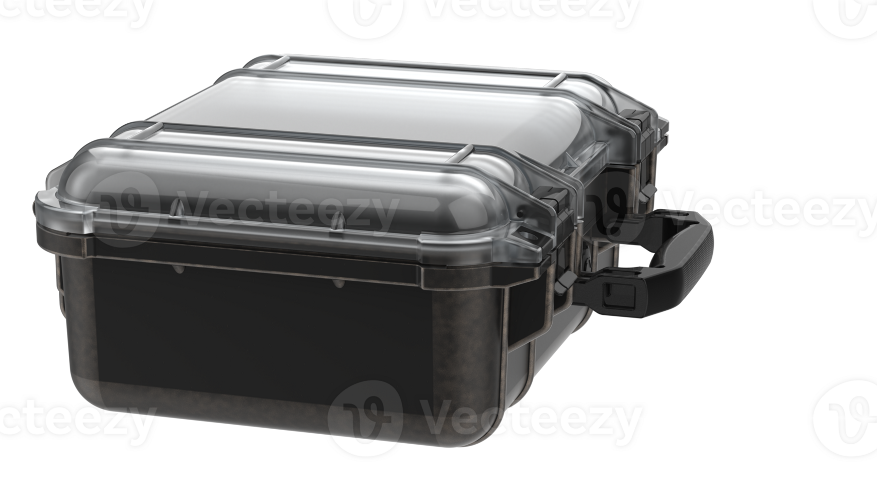 Old suitcase isolated on background. 3d rendering - illustration png