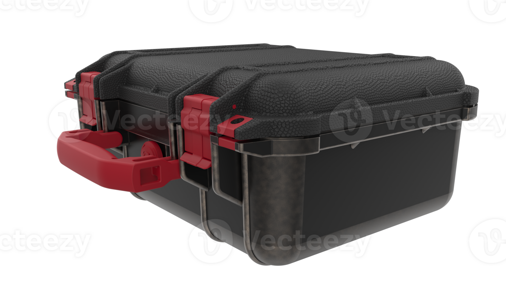 Old suitcase isolated on background. 3d rendering - illustration png