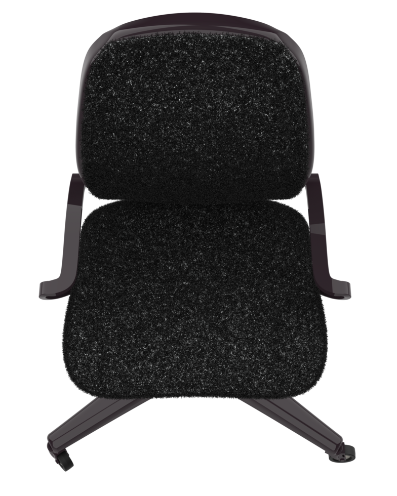 Modern chair isolated on background. 3d rendering - illustration png